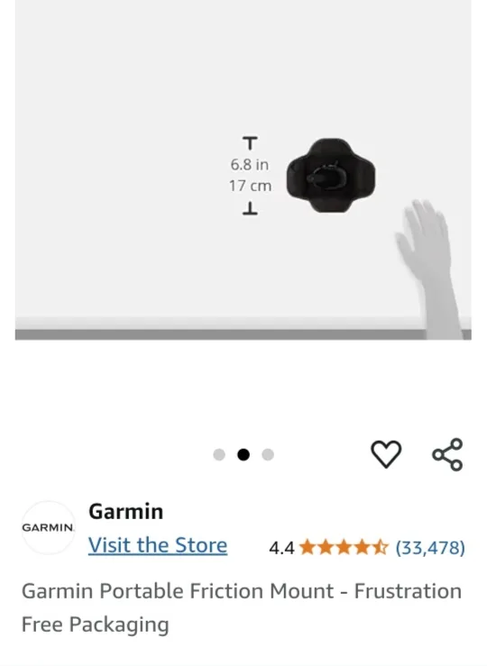 Garmin GPS Navigation System and Mount image indicator(3)