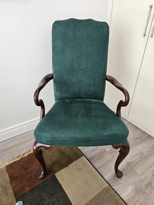 Vintage Armchair - Dark Green image indicator(2)