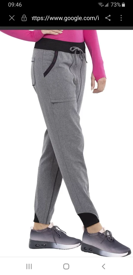 Cherokee Infinity Scrubs Pants, Grey image indicator(3)