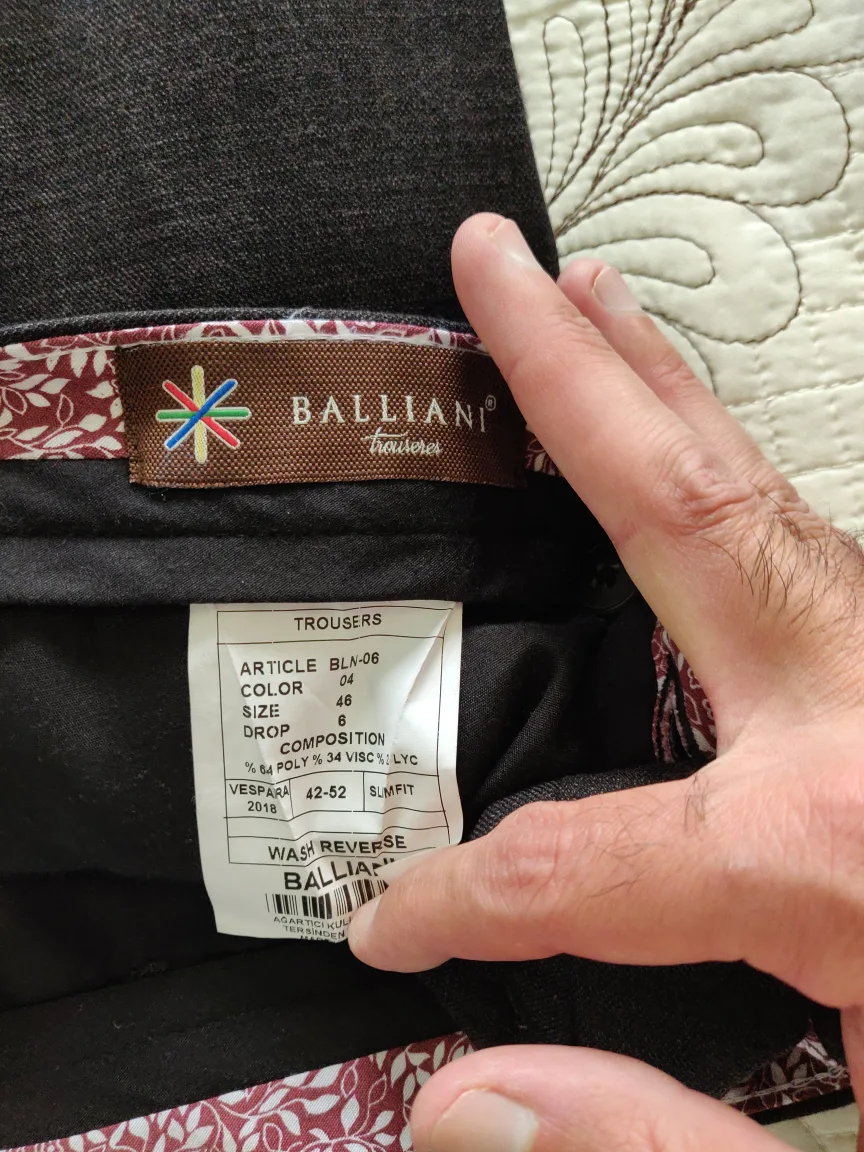 Men's Dress Pants size 46 image indicator(2)