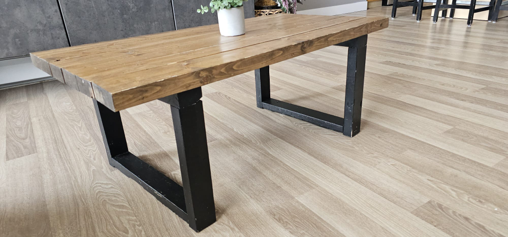 Rustic Wooden Coffee and Side Tables - photo 2