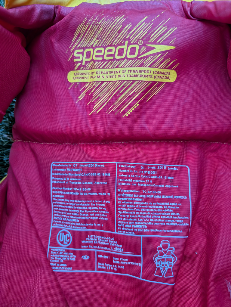 Speedo Infant Life Vest - photo 2