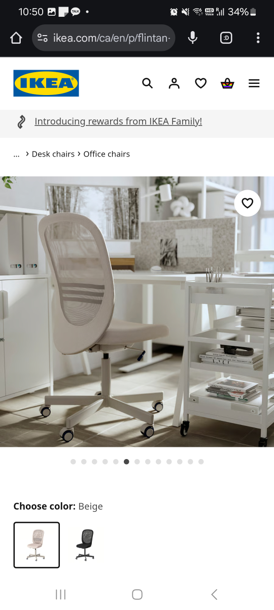 IKEA FLINTAN Office Chair + Corrective Auxiliary Chair - photo 2