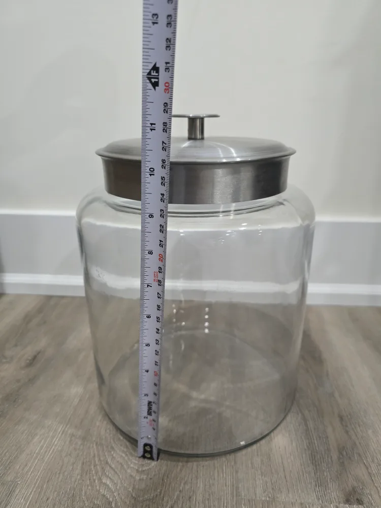 Anchor Hocking Montanna Storage Glass Jar with Lid image indicator(3)