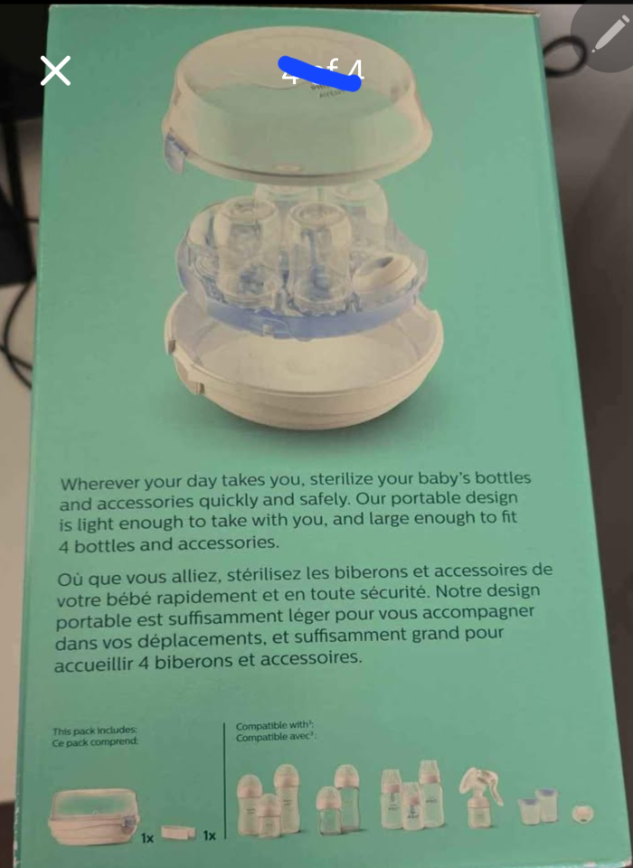 Philips Avent Microwave Sterilizer - photo 2