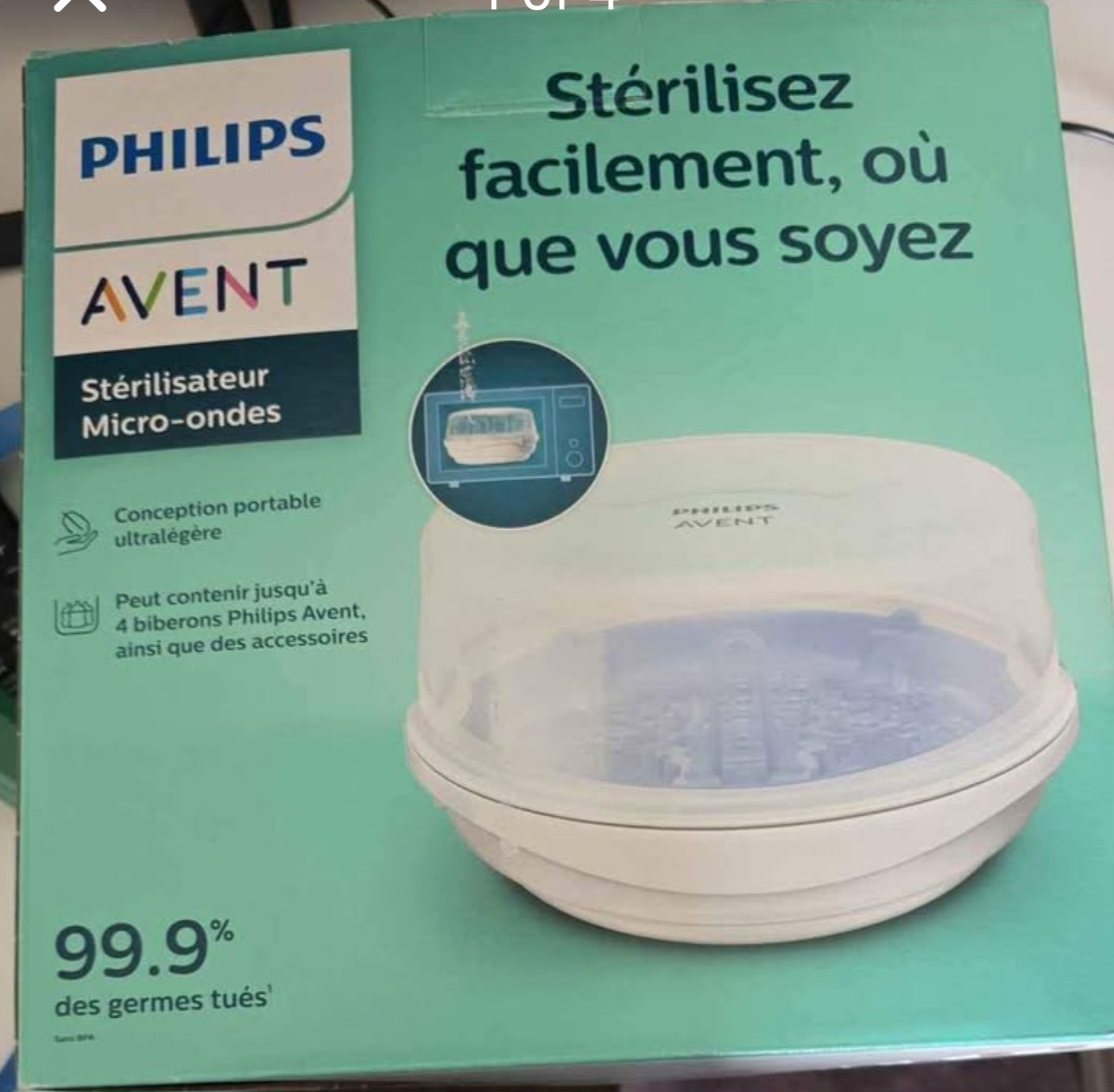 Philips Avent Microwave Sterilizer - photo 3