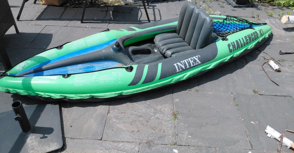 Intex Challenger K1 Kayak with Paddle & Pump thumbnail