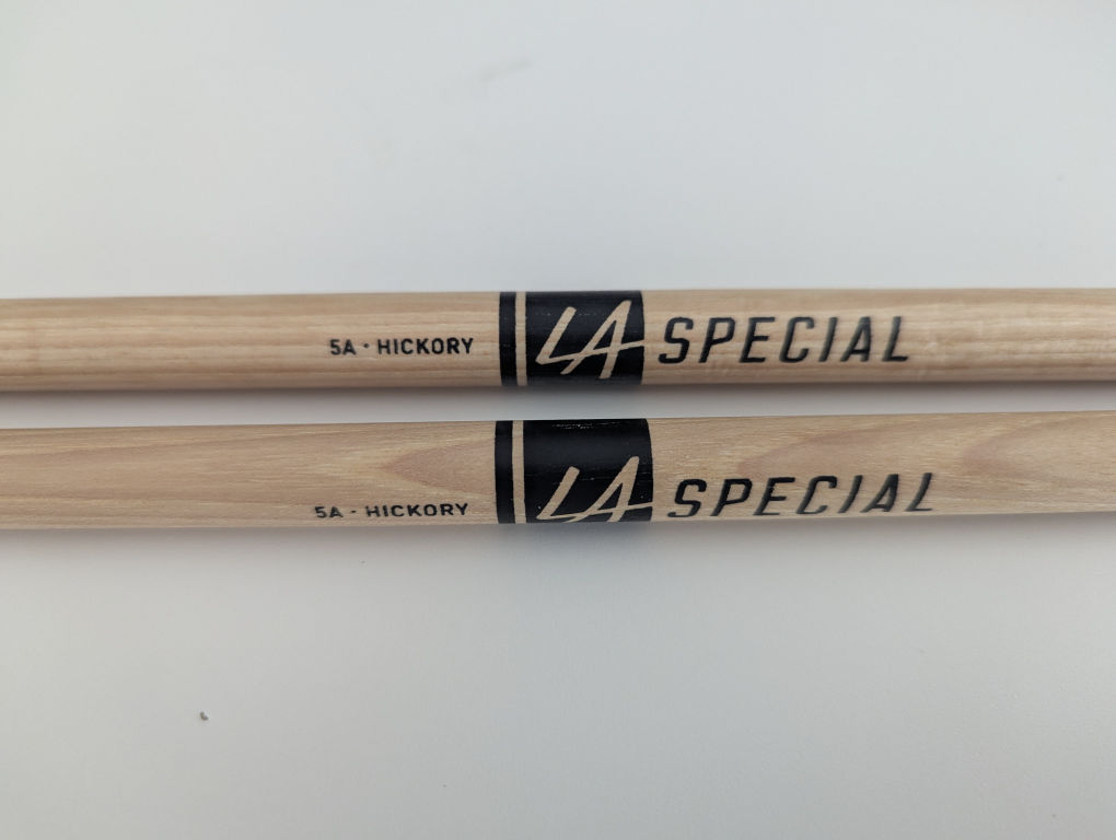 Drumsticks: Promark ActiveGrip 5B & LA Special 5A Hickory - photo 3