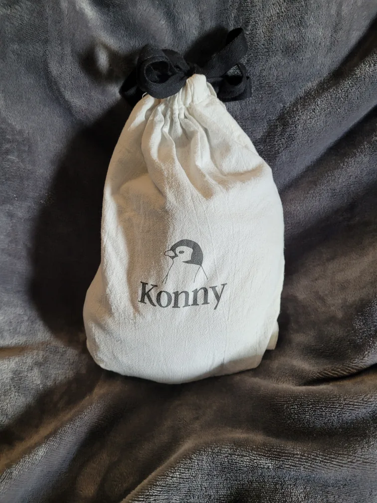 Konny Baby Wrap Carrier - Black image indicator(4)