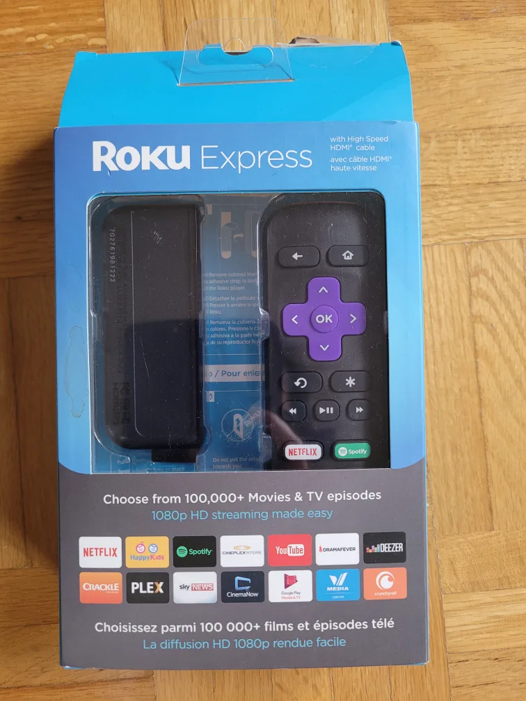 💚🥕 Roku Express Streaming Player thumbnail