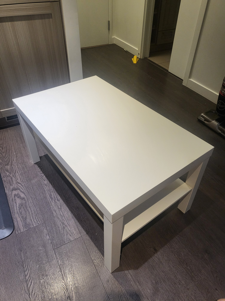 **White IKEA Coffee Table $25 Only!**
