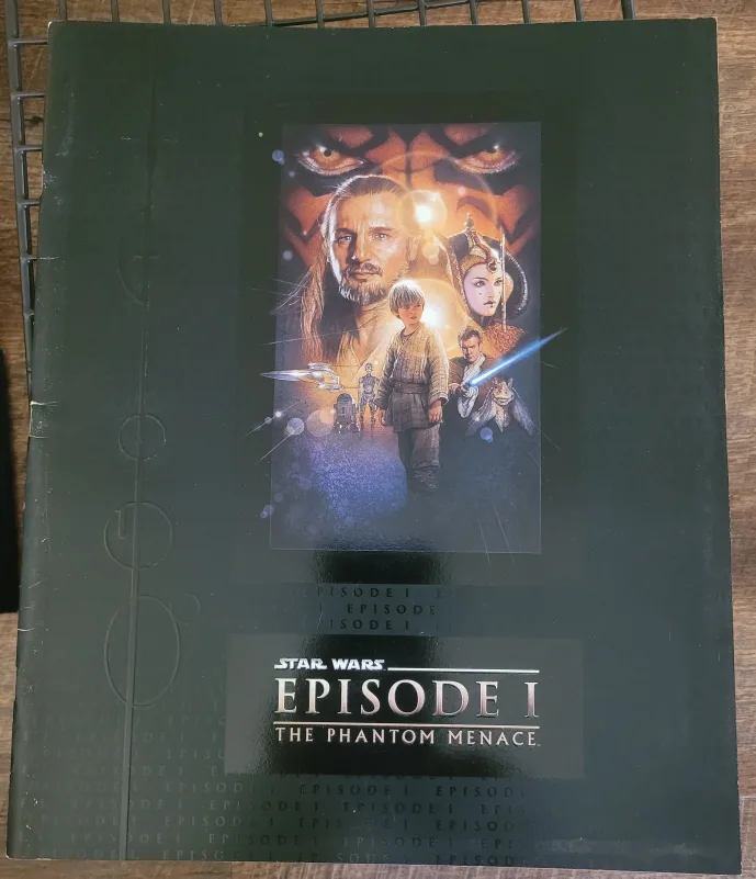 Star Wars The Phantom Menace Episode 1 Press Book thumbnail