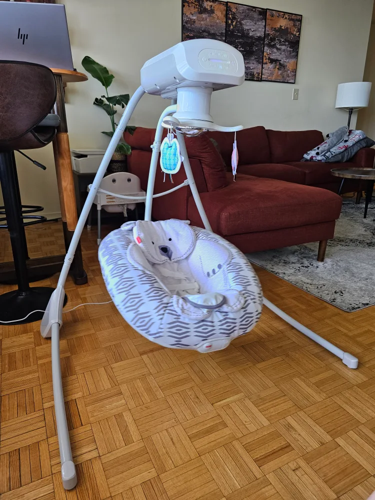 Fisher-Price Sweet Snugapuppy Dreams Cradle 'n Swing thumbnail