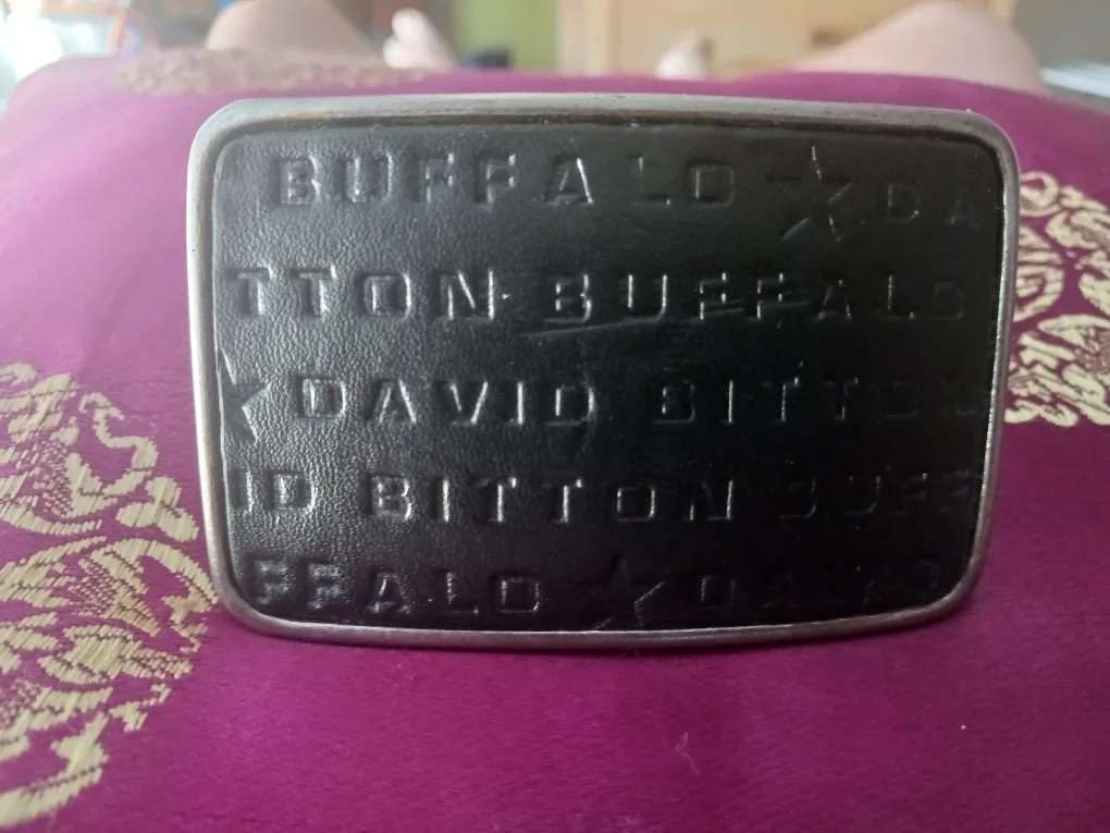 Buffalo David Bitton Belt Buckle thumbnail