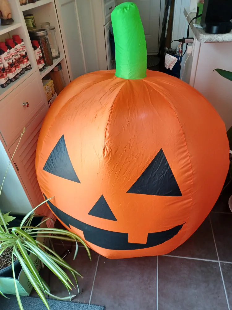 Large Inflatable Pumpkin. thumbnail