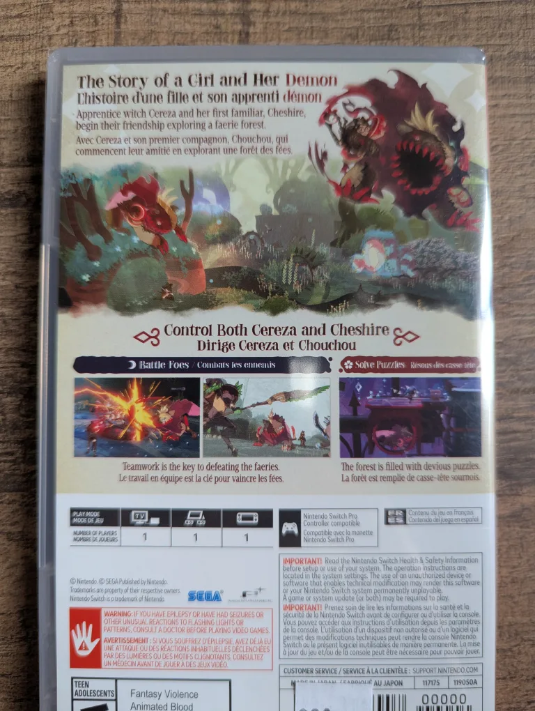 Nintendo switch Bayonetta Cereza image indicator(2)