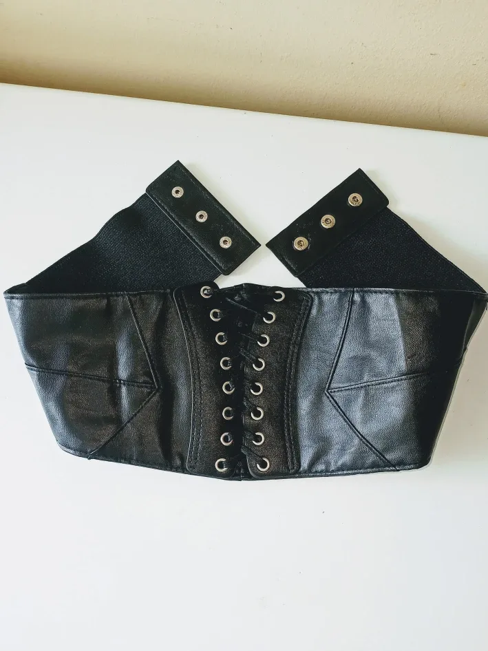 New~Leather Elastic Belt thumbnail