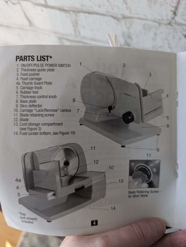 Chef'sChoice Electric Food Slicer - photo 3