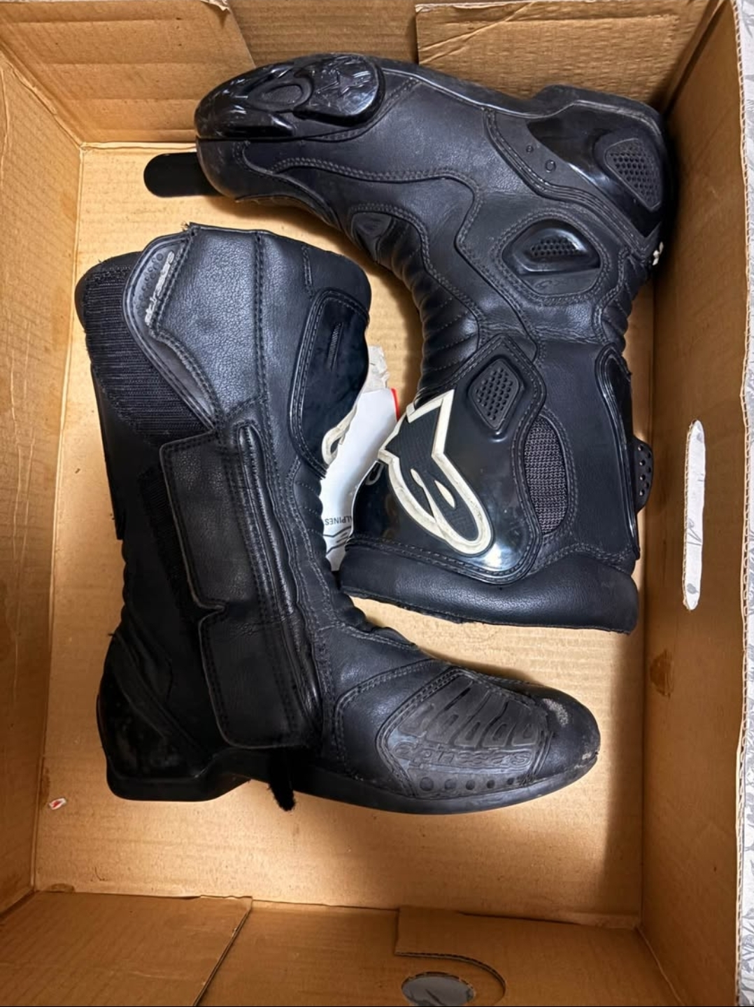 Alpinestars Motorcycle Boots Size 7