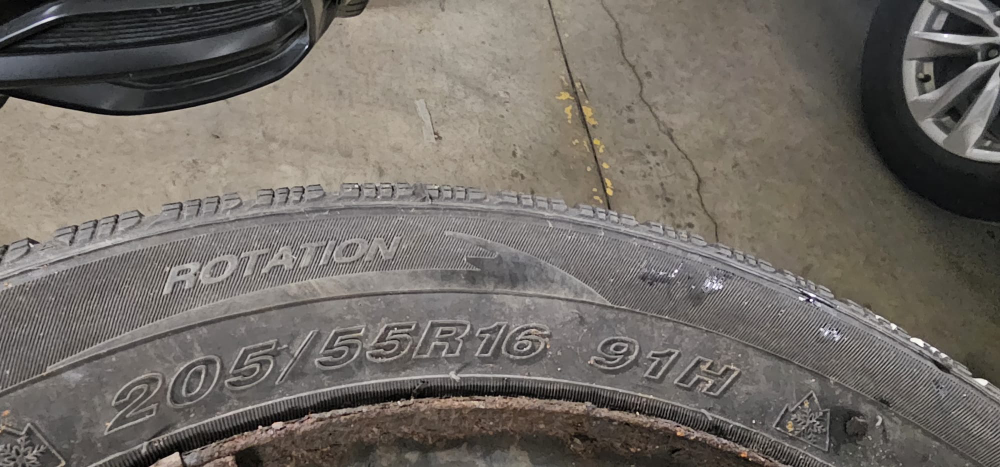 Set of 4 Winter Tires 205/55R16 - photo 3