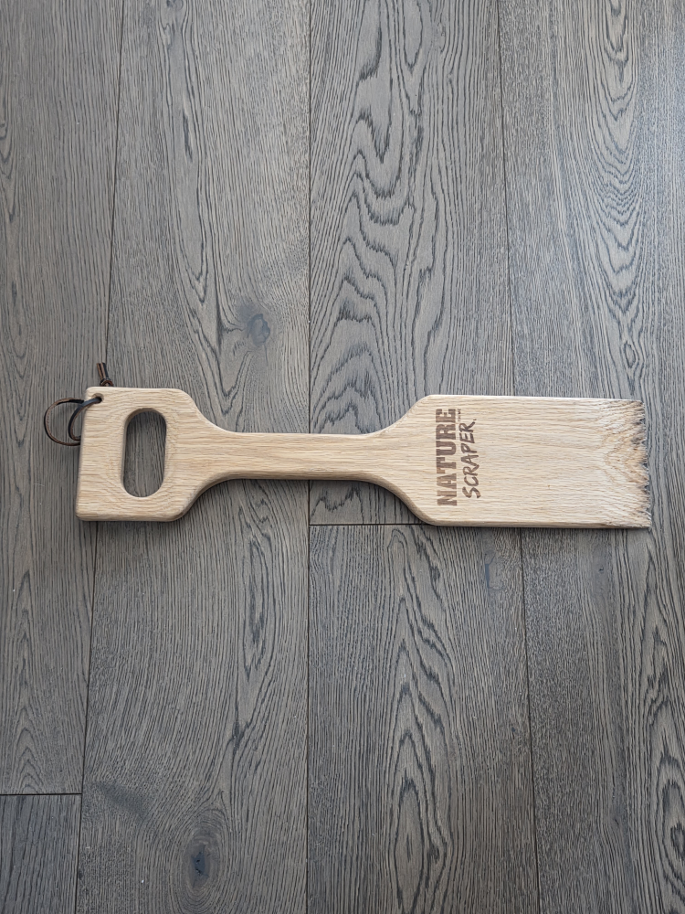 Wooden BBQ Scraper