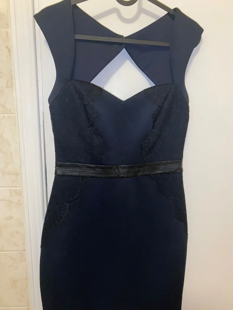 GUESS Navy Cocktail Dress image indicator(2)