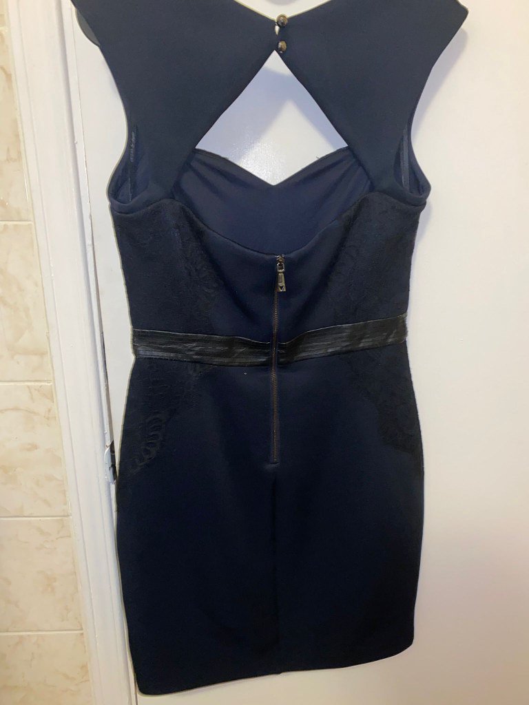 GUESS Navy Cocktail Dress - photo 3