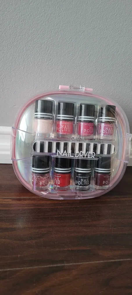 The Color Workshop Nail Polish Set with Nail Dryer thumbnail