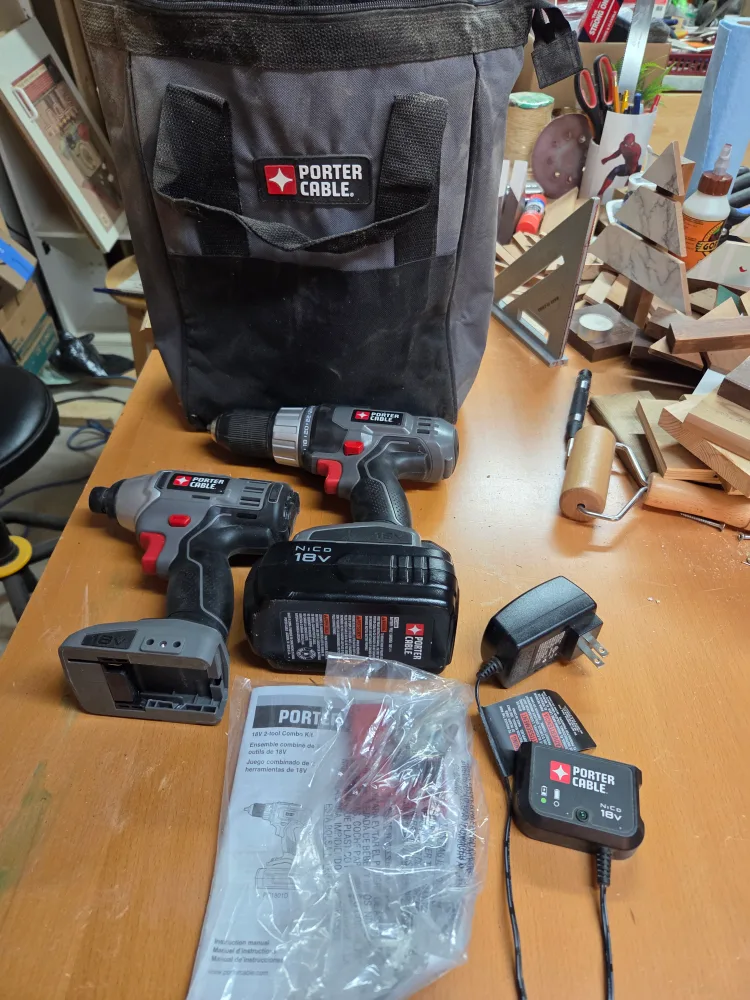 Drill and driver combo kit