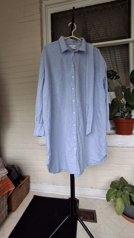 H&M Linen Blend Shirt - Size L