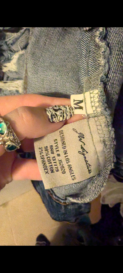 Distressed Denim Vest - photo 3