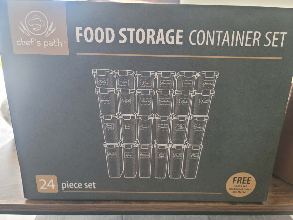Chef's Path Food Storage Container Set - 24 Piece
