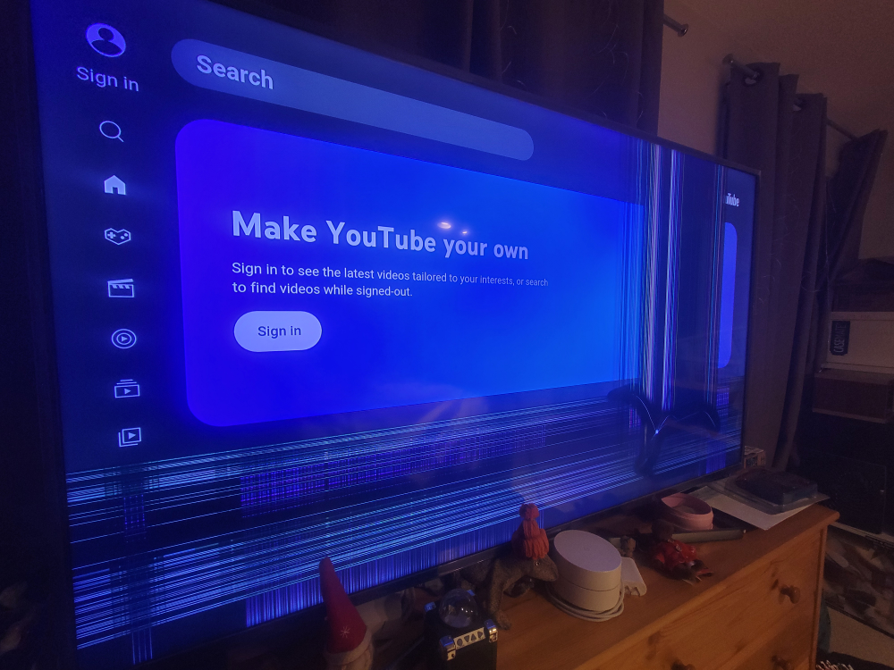 Samsung 55" Smart TV for parts