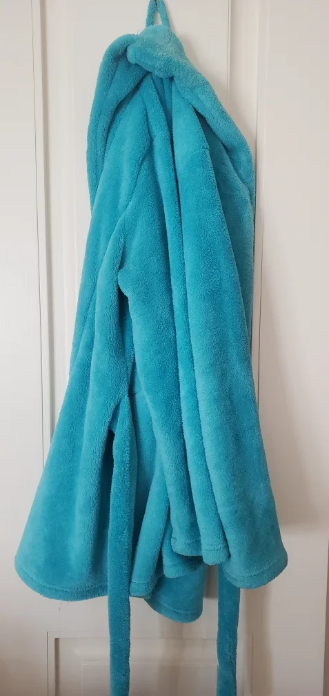 Teal Plush Robe thumbnail