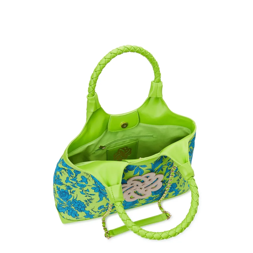 Sam & Libby Floral Canvas Tote Hand Bag image indicator(2)