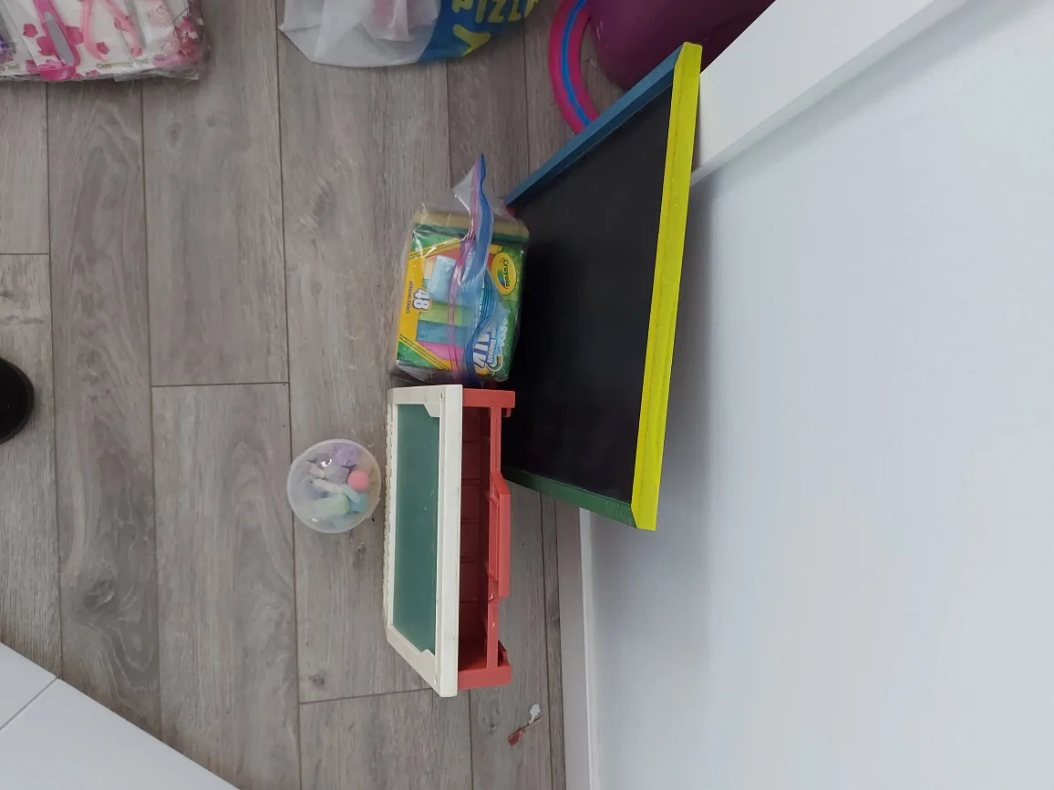 Kids Art Easel with Chalk image indicator(6)