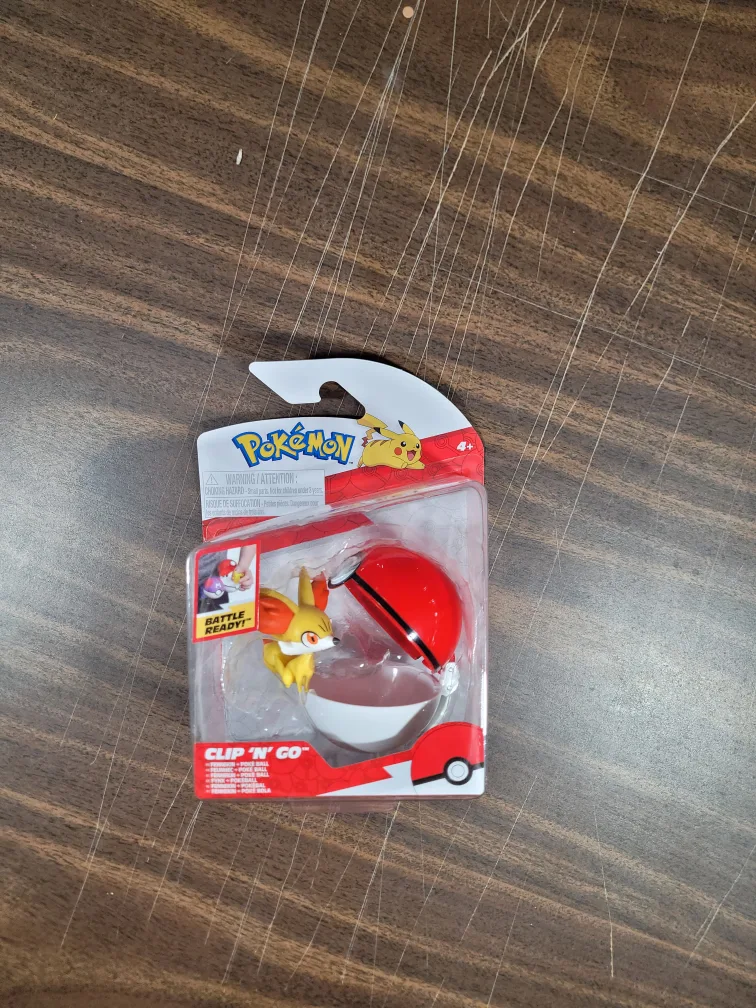 Pokemon Clip 'N' Go Figure Set Fennekin + Poke Ball thumbnail