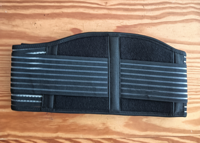 Adjustable Back Support Belt - Black