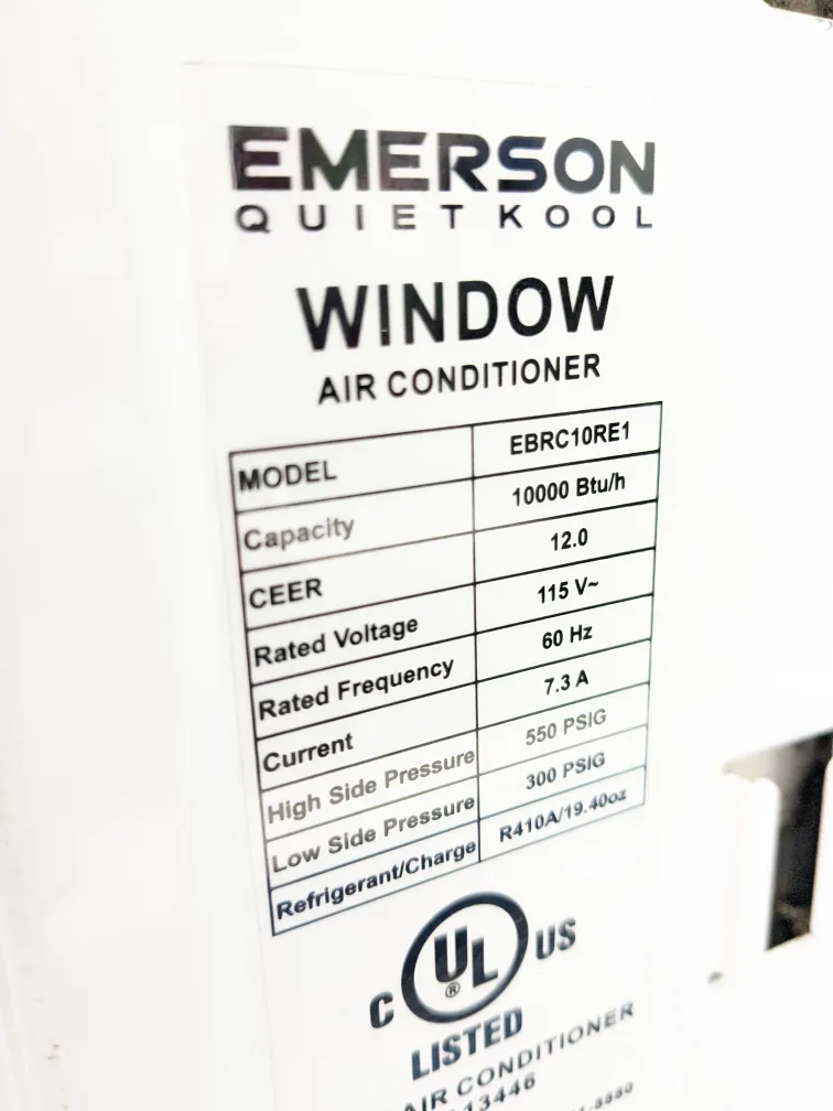 10,000 BTU Emerson Quiet Kool Window Air Conditioner image indicator(3)