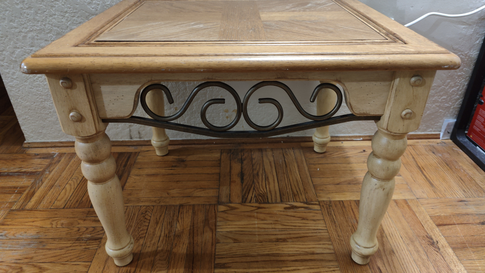 Wooden Side Table - photo 4