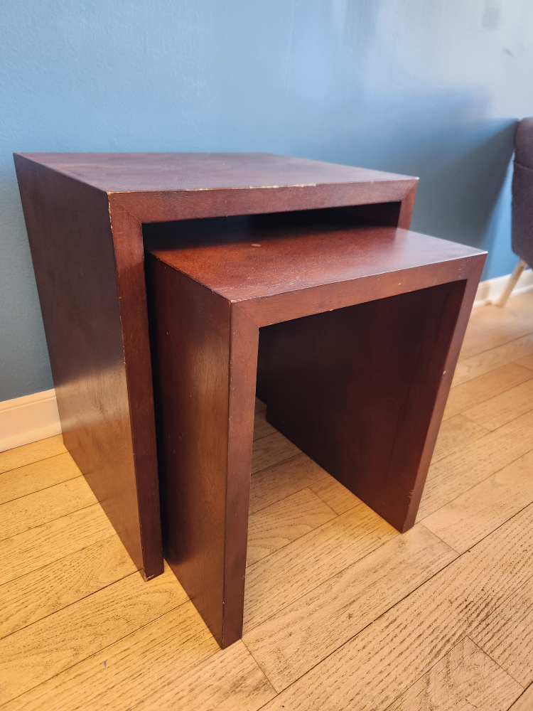 Wooden Nesting Tables