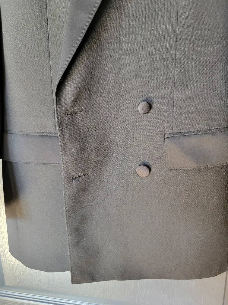 Vintage Cecil Gee 90's Tuxedo Jacket Blazer Mens 36"/38" image indicator(3)