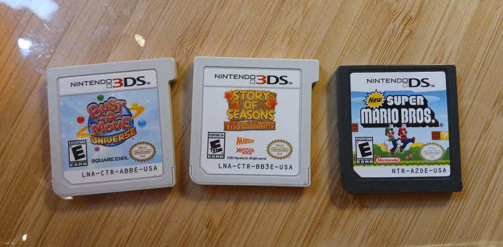 Nintendo DS + 3DS Games