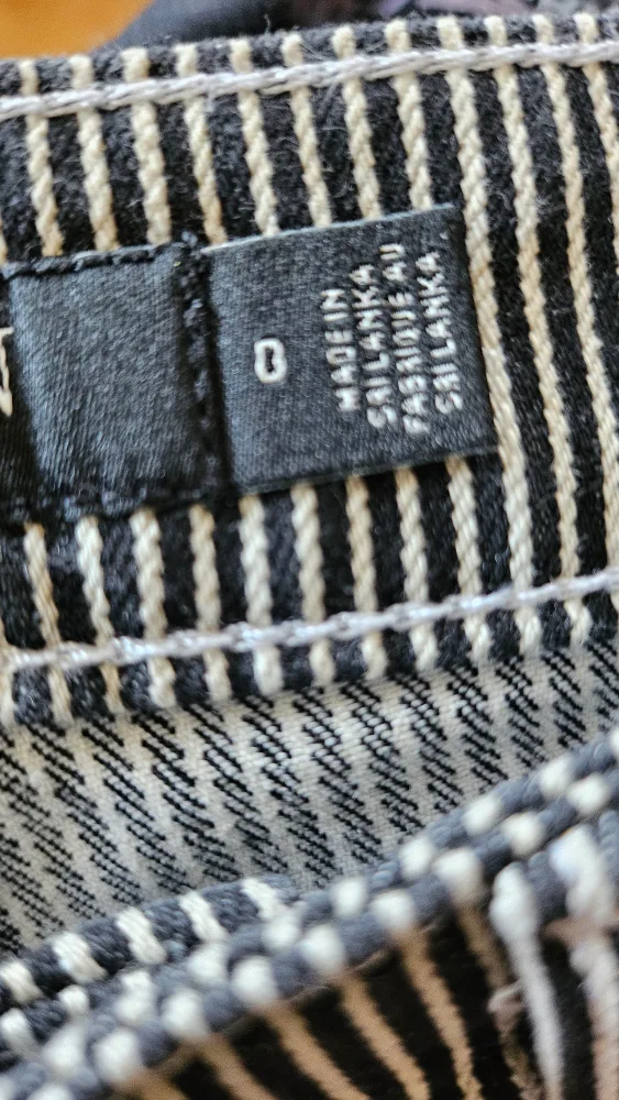 Ralph Lauren Striped Jeans - Size 0#freecycle image indicator(5)