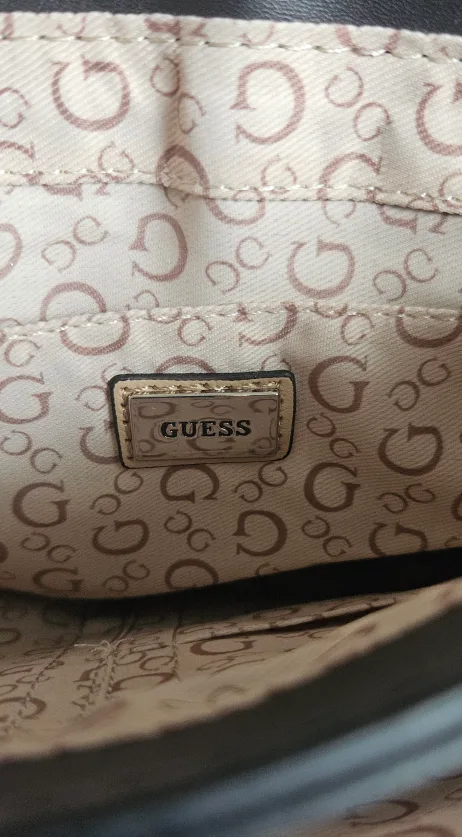 Guess Black Quilted Crossbody Bag image indicator(5)