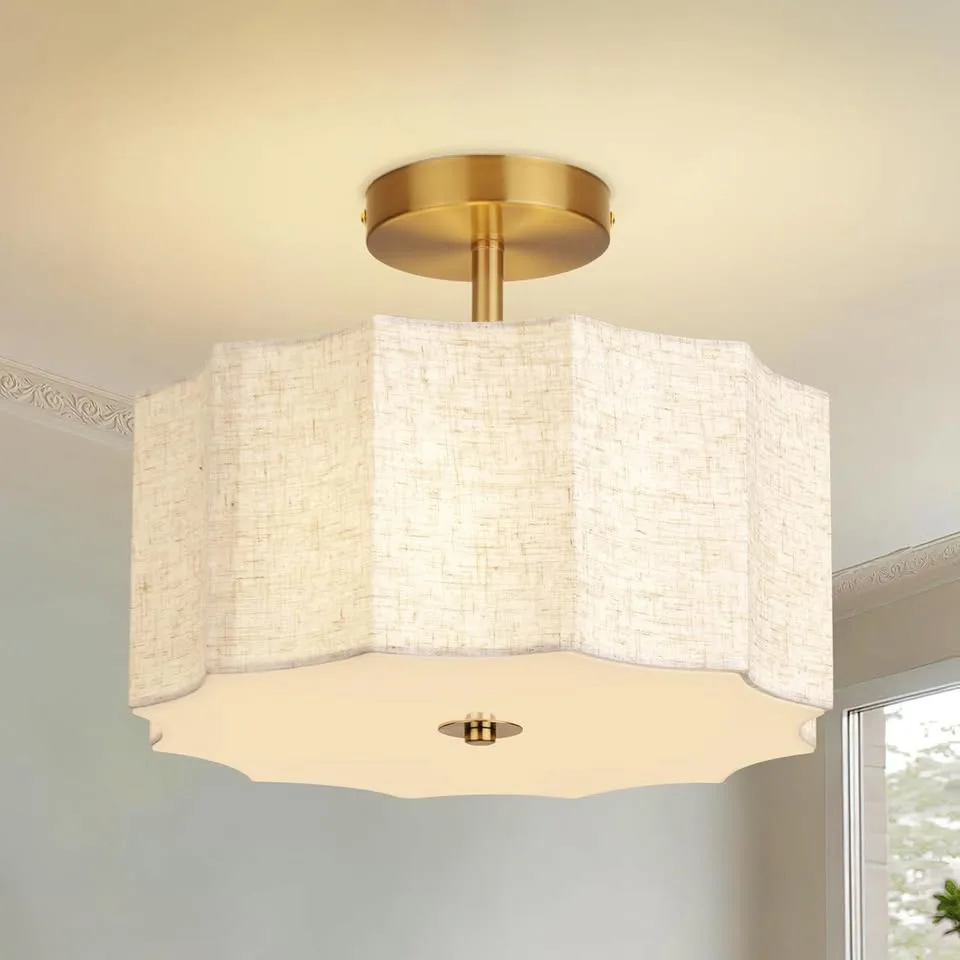 semi flush mount lights thumbnail