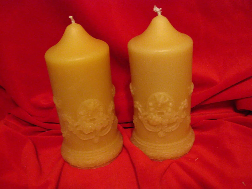 Pillar Beeswax Candles