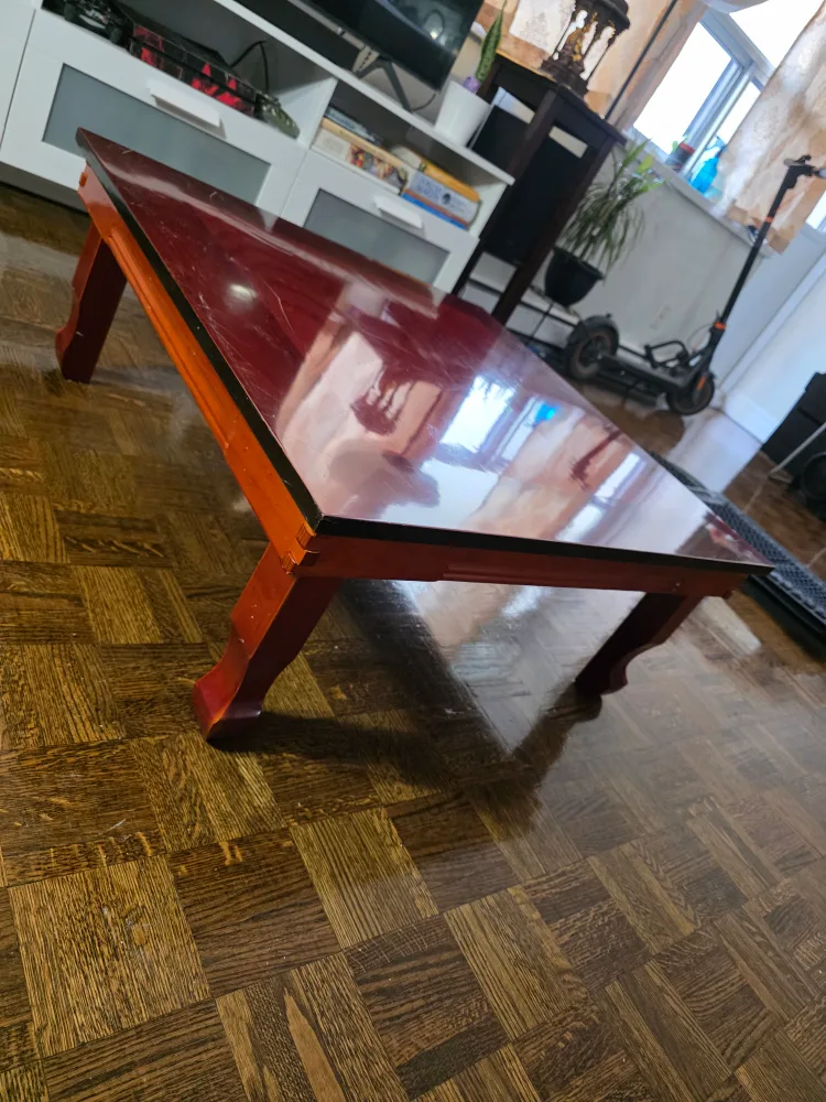 Low Wooden Table ( Foldable ) thumbnail