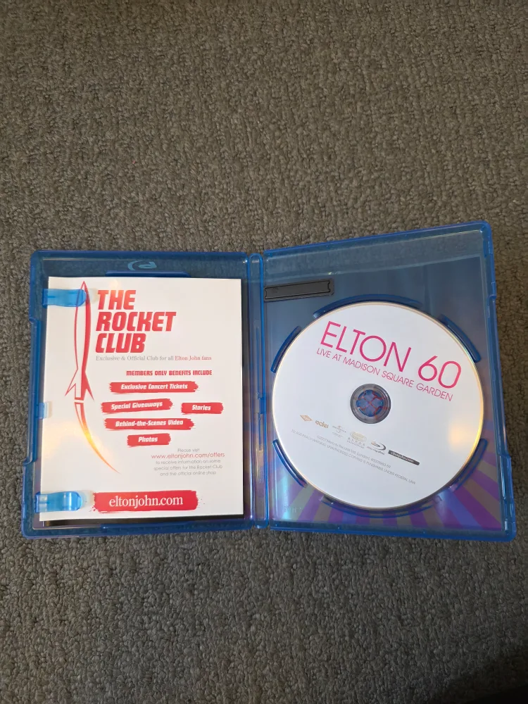 Elton 60 Live at Madison Square Garden Blu-ray Elton John image indicator(3)