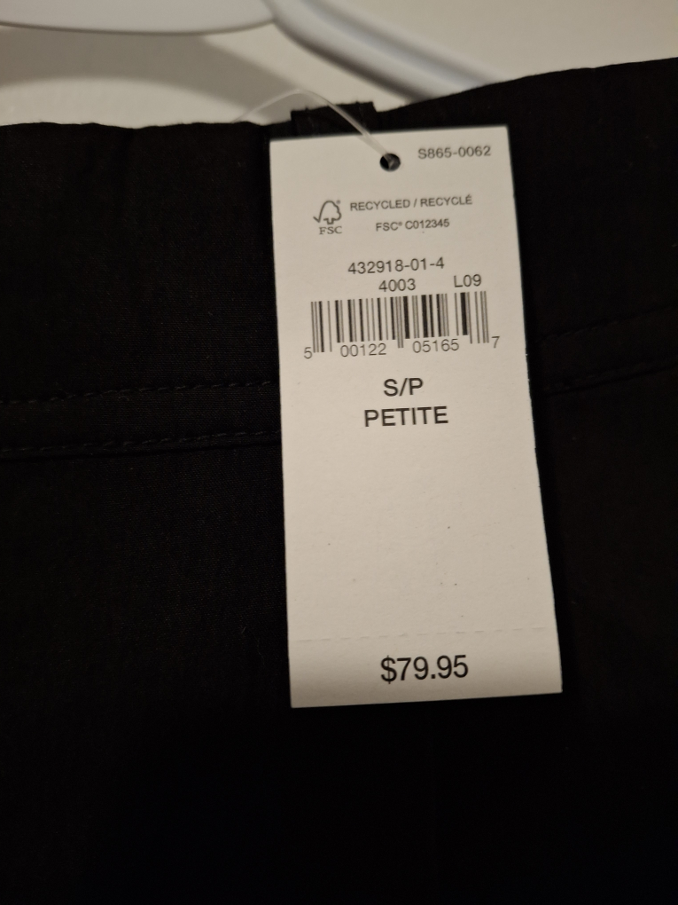 GAP Black Cargo Skirt - Size S Petite - photo 2